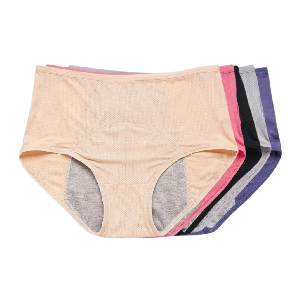 Beckenbodenstützende und auslaufsichere Unterwäsche | 2+3 Gratis