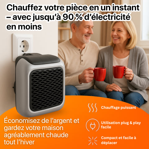 WellHeater™ – Chauffage d’appoint compact