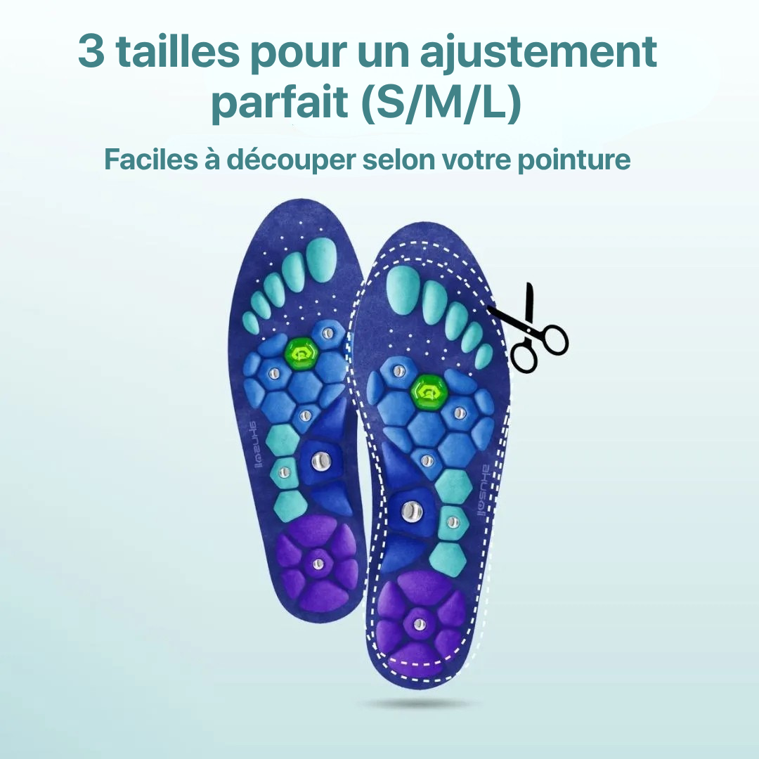 TheraStep™ Semelles Magnétiques