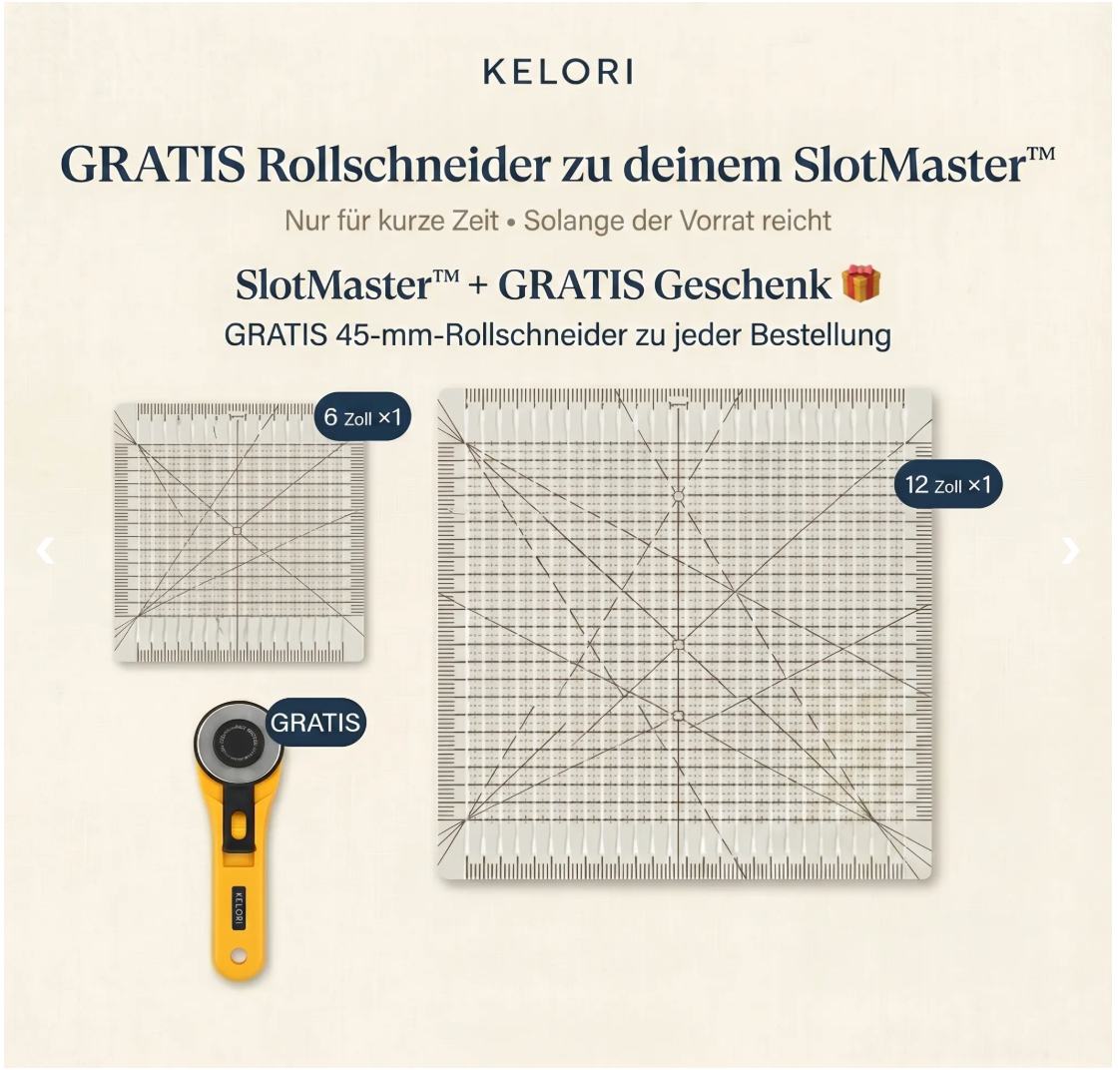 SlotMaster™ Präzisions-Patchworklineal