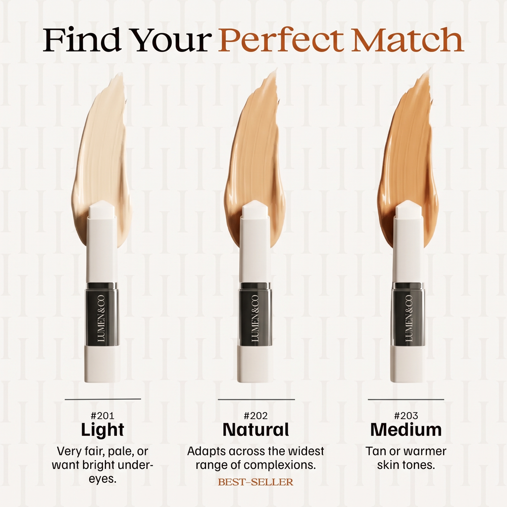 Lumen & Co® Color-Changing Foundation Stick